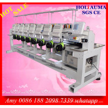 Holiauma Eight Head 15 Needle Embroidery Machine / Cap T-Shirt Garment Computer Embroidery Machine